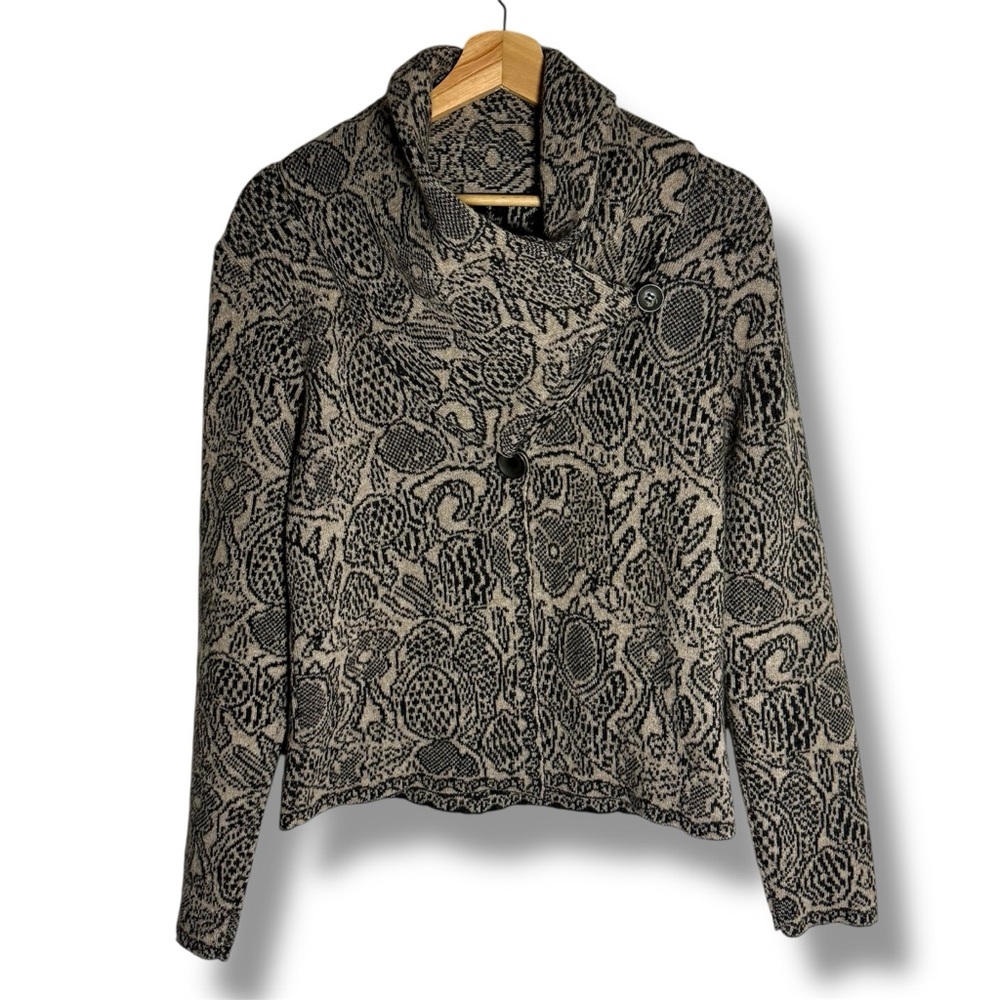 MARY | Vintage Italian-Made Wool Blend Cowl Neck Sweater